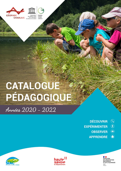 Catalogue pédagogique 2020-2022 du Géoparc du Chablais