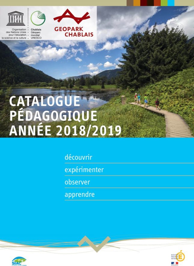 Catalogue pédagogique 2018