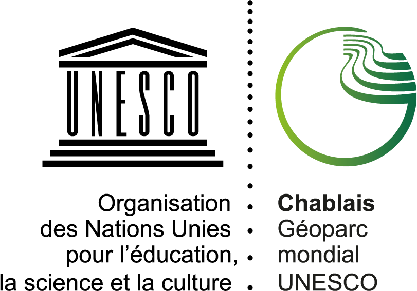 Logo de UNESCO Géoparc mondial du Chablais