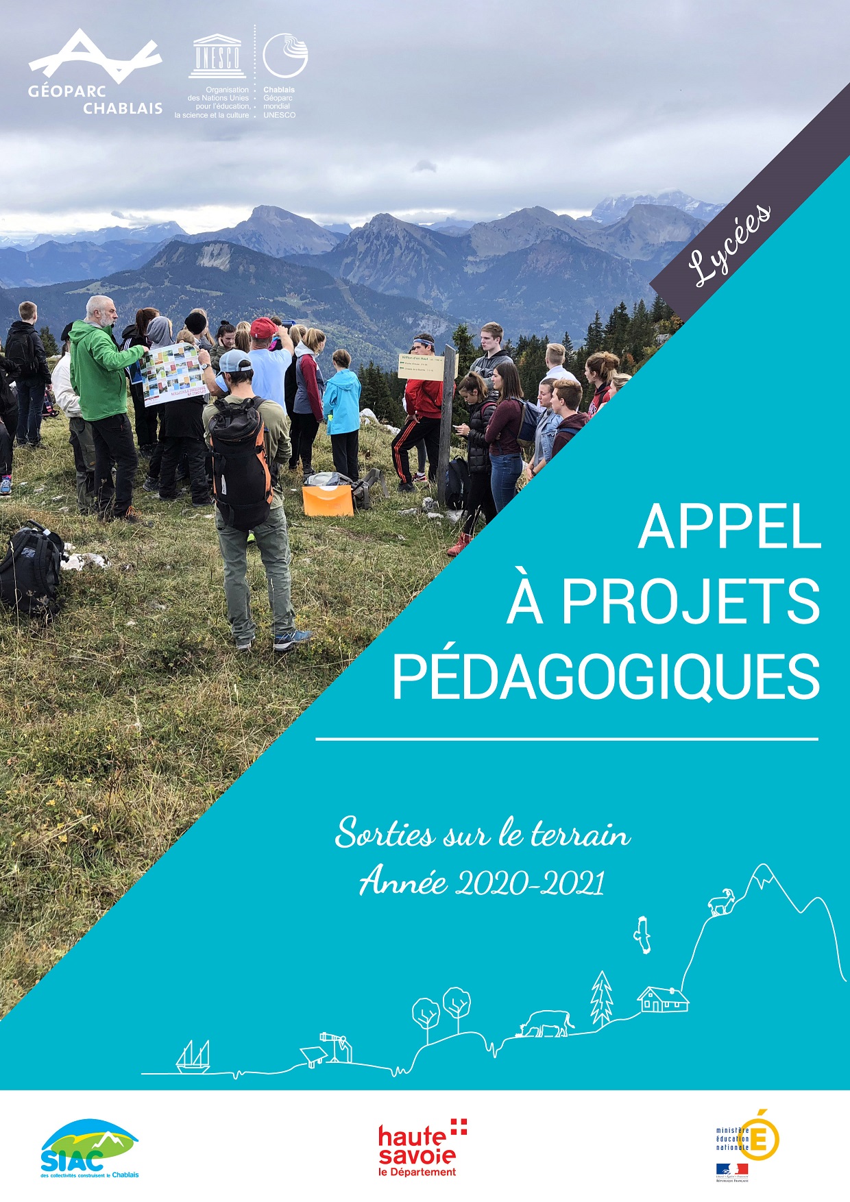 Couverture de l'appel à projets pour les lycées
