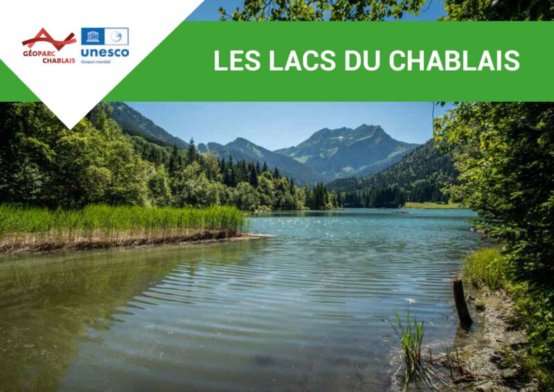 Couverture livret de découverte des lacs du Chablais